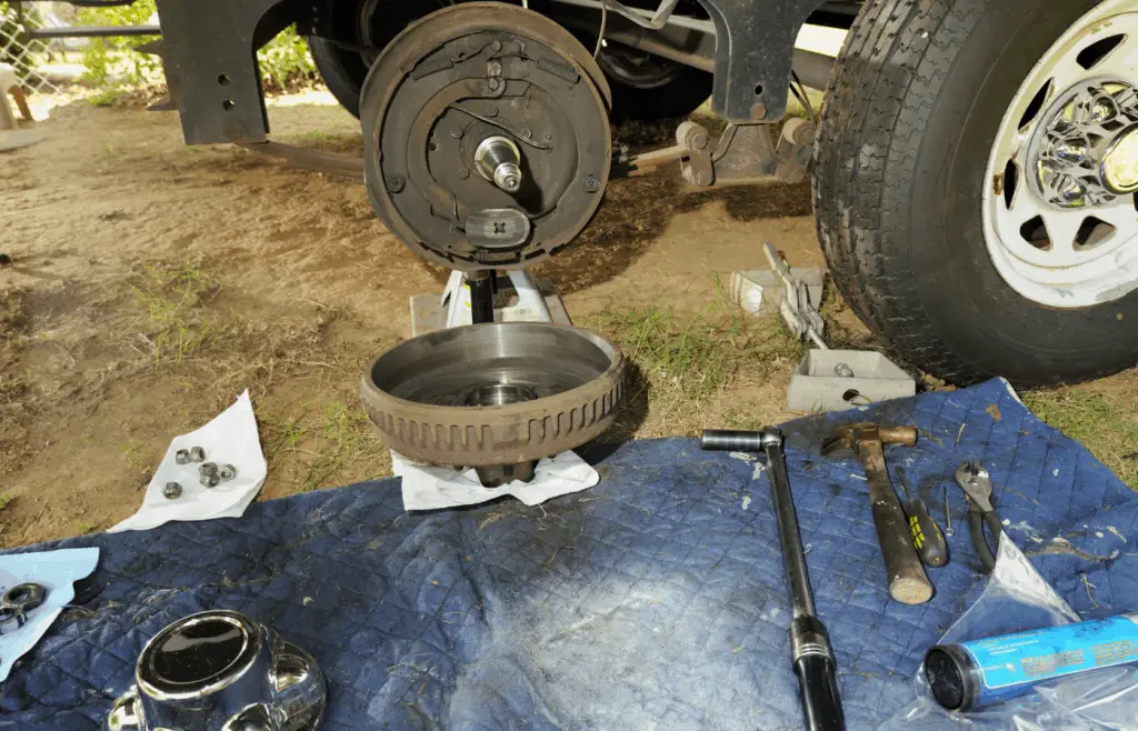 What Is the Cost of Repacking Wheel Bearings for an RV? Outdoor Barren